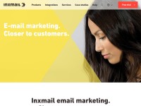 Desktop screenshot for inxmail.com