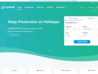 Desktop screenshot for jlcpcb.com