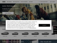 Desktop screenshot for audi.de