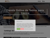 Desktop screenshot for tabladecocina.com