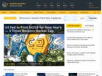 Desktop screenshot for cointelegraph.com