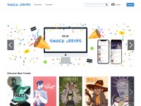 Desktop screenshot for smackjeeves.com