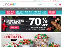 Desktop screenshot for justcandy.com