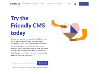 Desktop screenshot for umbraco.com
