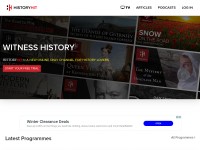 Desktop screenshot for historyhit.com