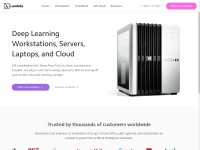 Desktop screenshot for lambdalabs.com
