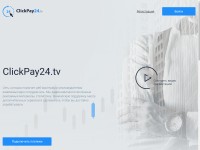 Desktop screenshot for clickpay24.tv