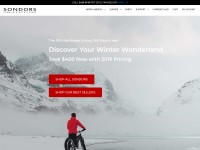 Desktop screenshot for sondors.com
