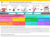 Desktop screenshot for kolkatapackersmovers.in