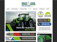 Desktop screenshot for recambiosdeutzfahr.com