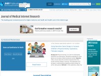 Desktop screenshot for jmir.org