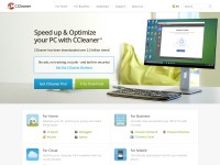 Desktop screenshot for ccleaner.com