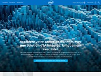 Desktop screenshot for intel.fr