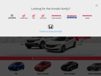 Desktop screenshot for honda.ca