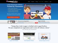 Desktop screenshot for leaguetoolbox.com