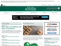 Desktop screenshot for thetaxadviser.com