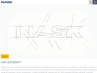 Desktop screenshot for nask.pl