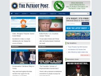 Desktop screenshot for patriotpost.us