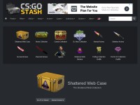 Desktop screenshot for csgostash.com