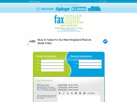 Desktop screenshot for faxzero.com