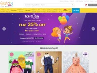 Desktop screenshot for firstcry.com