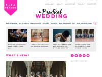 Desktop screenshot for apracticalwedding.com