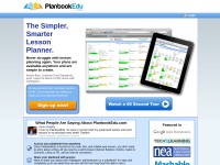 Desktop screenshot for planbookedu.com