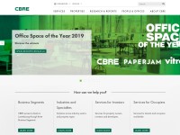Desktop screenshot for cbre.lu