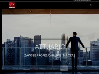 Screenshot of attuario.pl