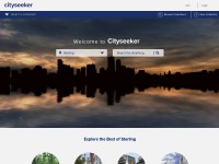 Desktop screenshot for cityseekr.com