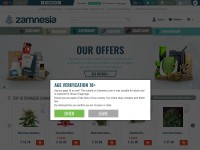 Desktop screenshot for zamnesia.com