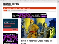 Desktop screenshot for realmofhistory.com