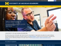 Desktop screenshot for umdearborn.edu