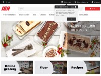 Desktop screenshot for iga.net