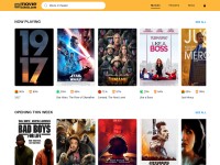 Desktop screenshot for movietickets.com