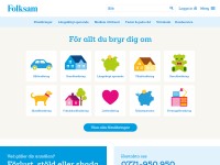 Desktop screenshot for folksam.se