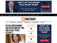 Desktop screenshot for breitbart.com