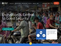 Desktop screenshot for internetsociety.org