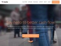 Desktop screenshot for taulia.com