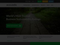 Desktop screenshot for ecovadis.com
