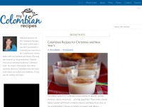Desktop screenshot for mycolombianrecipes.com