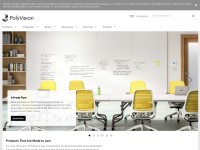 Desktop screenshot for polyvision.com