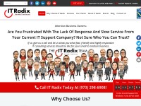 Desktop screenshot for it-radix.com