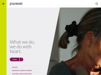 Desktop screenshot for parexel.com