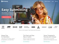 Desktop screenshot for filmfreeway.com