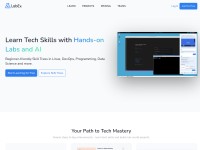 Screenshot of labex.io