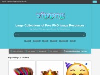 Desktop screenshot for vippng.com