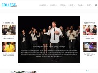 Desktop screenshot for collegemagazine.com