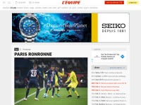 Desktop screenshot for lequipe.fr