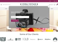 Desktop screenshot for verbavintage.com